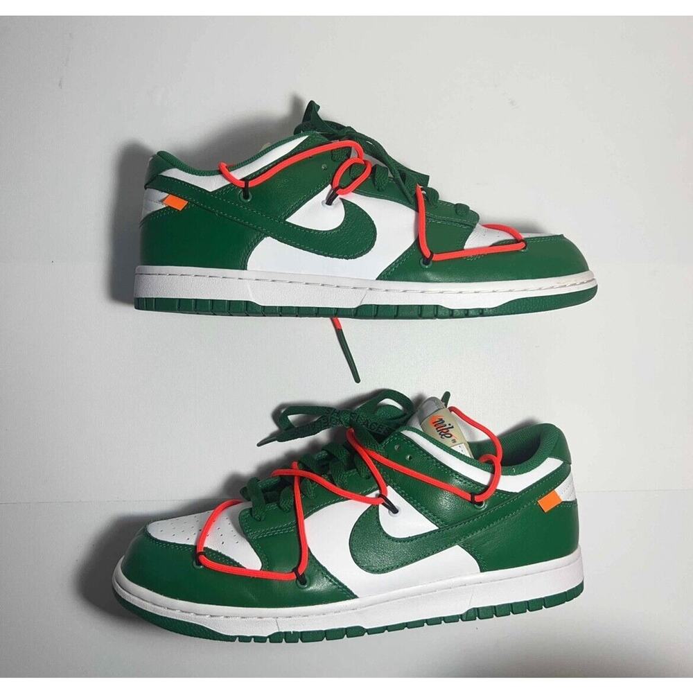 Off white dunk pine green size 11.5